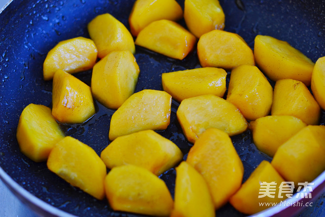 Rum-stained Persimmon Tower recipe