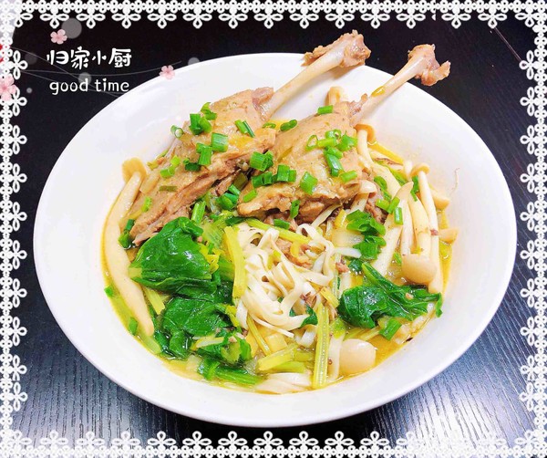 Curry Duck Leg Noodle recipe