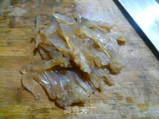 Lettuce Mixed with Jellyfish recipe