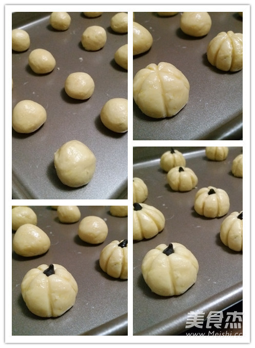 Cute Pumpkin Cookies recipe