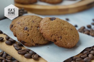 Super Strong Coffee Flavored Cookies, Coconut Oil Version of Coffee Cookies recipe