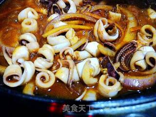 Korean Spicy Squid recipe