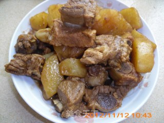 Roasted Pork Ribs with Potatoes recipe