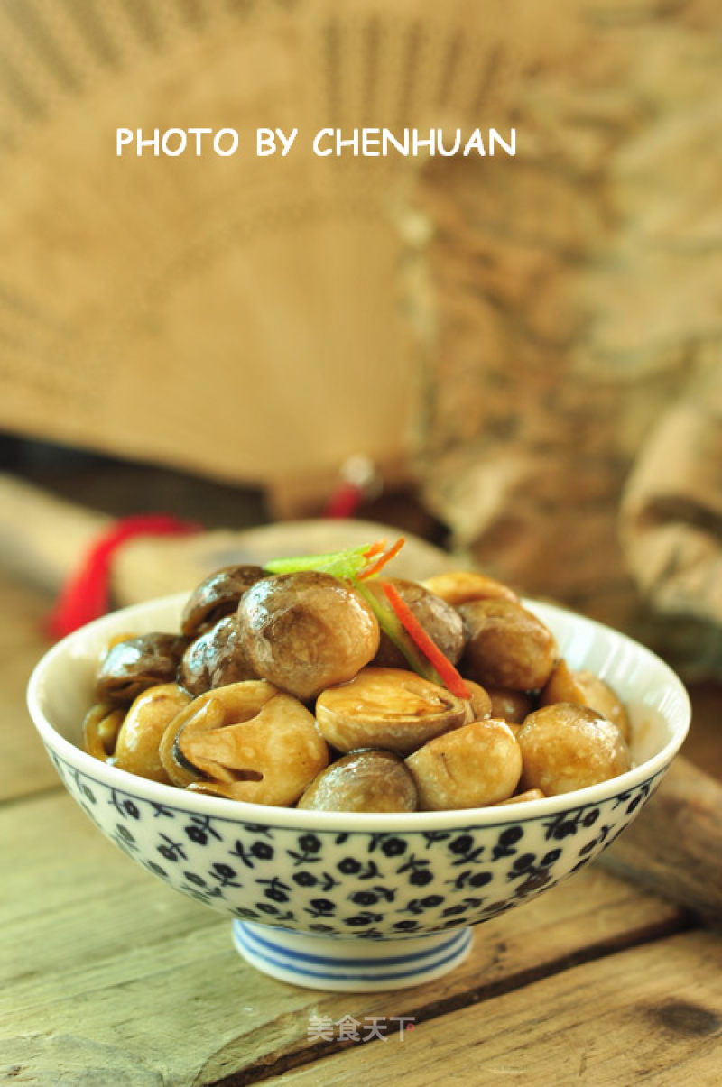 Straw Mushrooms in Oyster Sauce