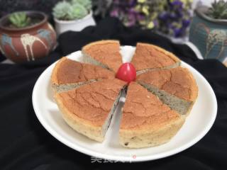 Banana Cranberry Chiffon Cake recipe