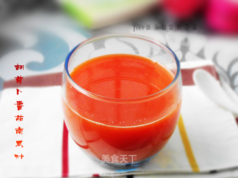Carrot Tomato Pumpkin Juice recipe