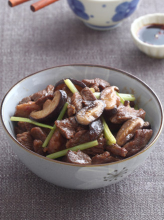 Mushroom Beef recipe