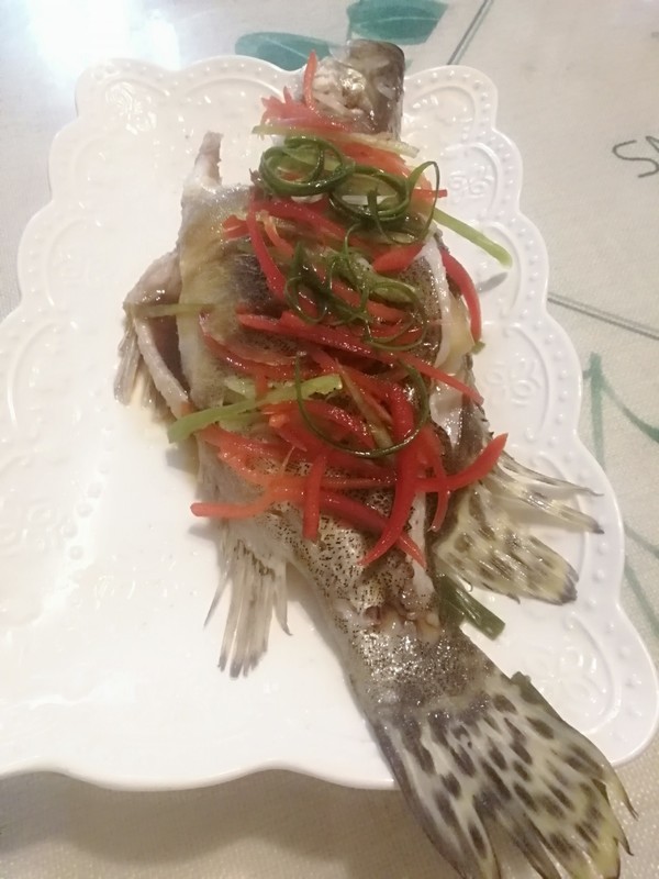 Steamed Mandarin Fish recipe