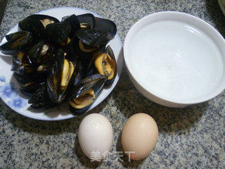 Mussels and Egg Custard recipe