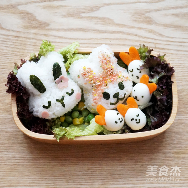 Chobe-bunny Bento recipe