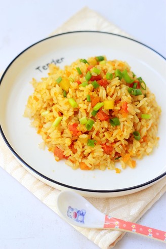 Salted Egg Yolk Bibimbap recipe