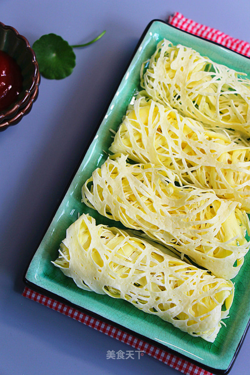 Egg Net Cake recipe