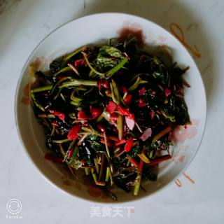 Amaranth with Garlic recipe