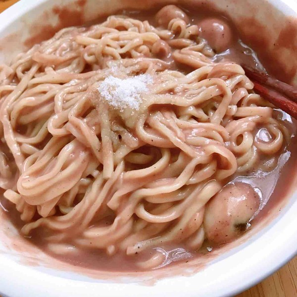 Korean Red Bean Cut Noodles recipe