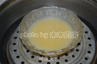 Steamed Egg with Minced Meat recipe