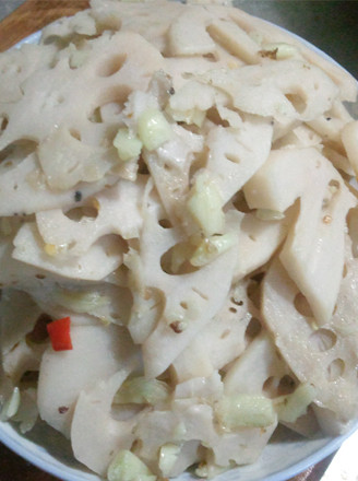 Lotus Root Mixed with Hemp Oil recipe