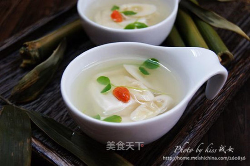 Spring Bamboo Tofu Soup recipe