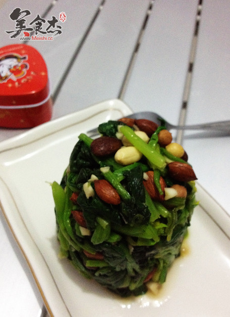 Nuts Spinach recipe