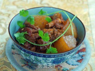 Stewed Beef Brisket with Radish recipe