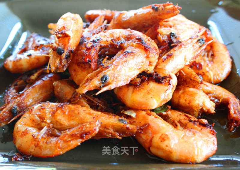 Shrimp with Salt and Pepper Sauce recipe