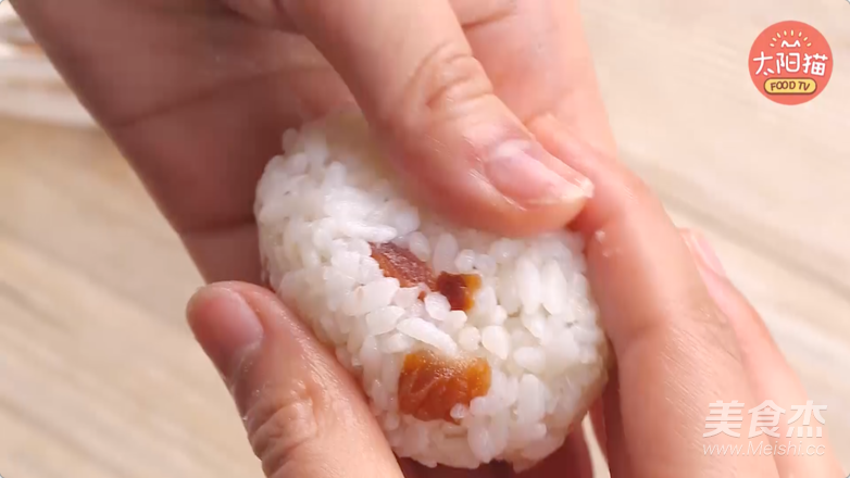 Sakura Rice Ball | Sun Cat Breakfast recipe