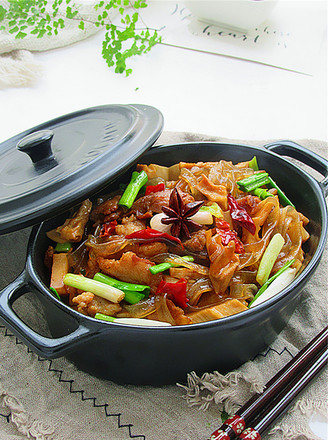 Braised Pork with Dried Bamboo Shoots recipe