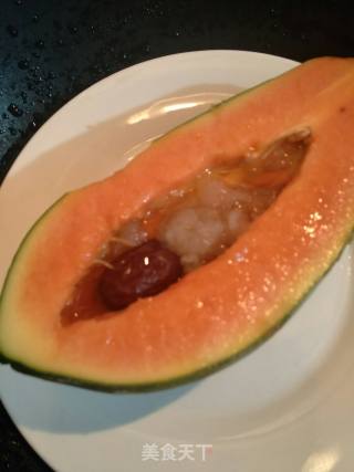 Papaya Snow Clam recipe