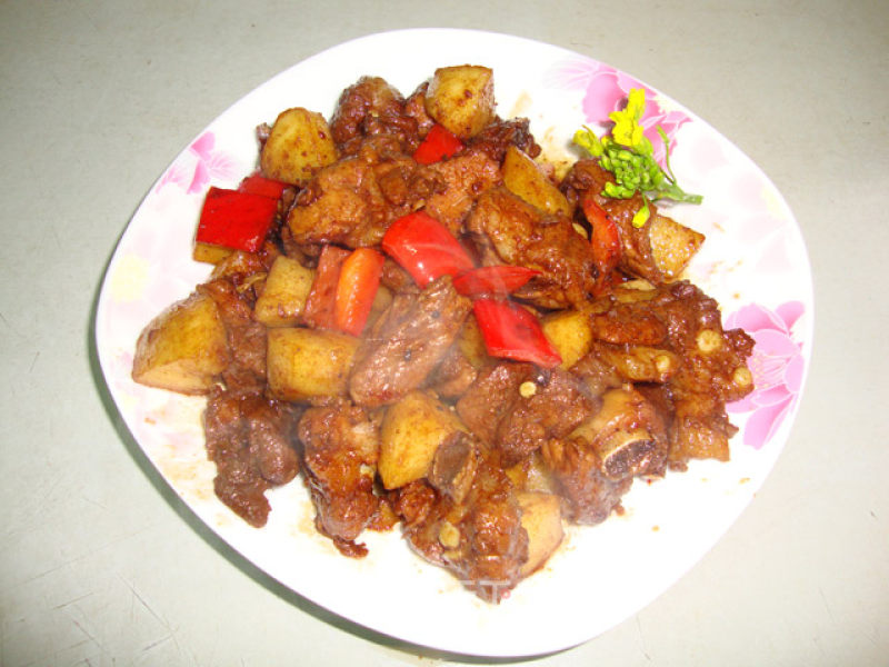 Apple Sweet and Sour Pork Ribs recipe