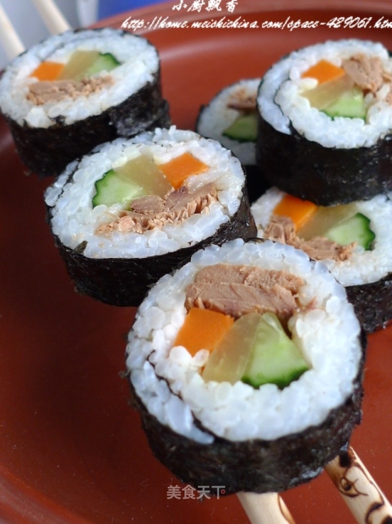 【flower Sushi】----tuna Sushi recipe