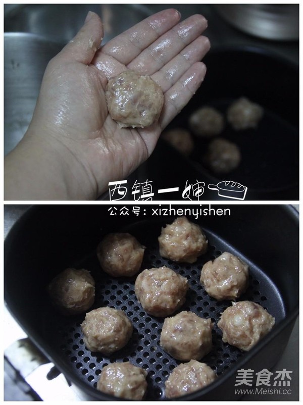 Yam Meatballs recipe