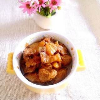 Stewed Pork Feet with Fermented Bean Curd recipe