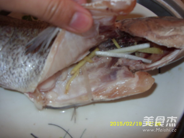 Steamed Kaji Fish recipe