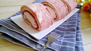 #四session Baking Contest and is Love to Eat Festival# Magic Strawberry Cheese Roll recipe