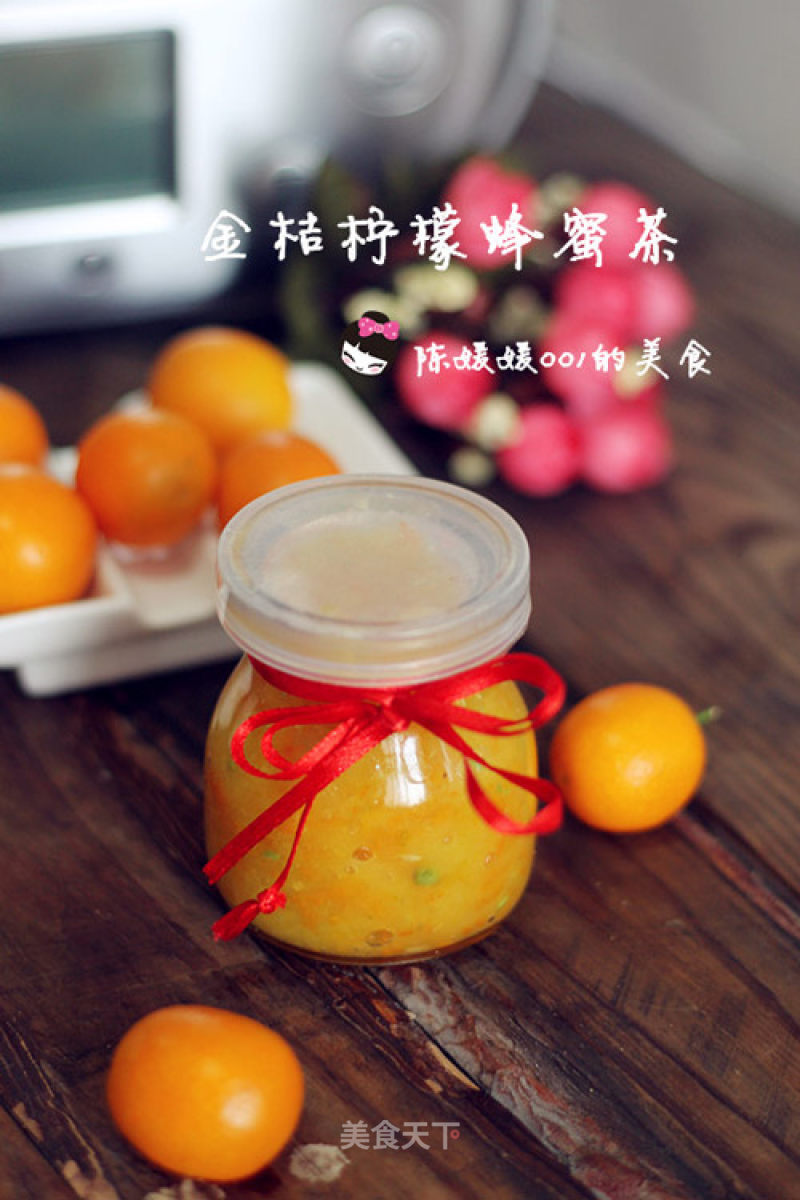 Kumquat Lemon Honey Tea
