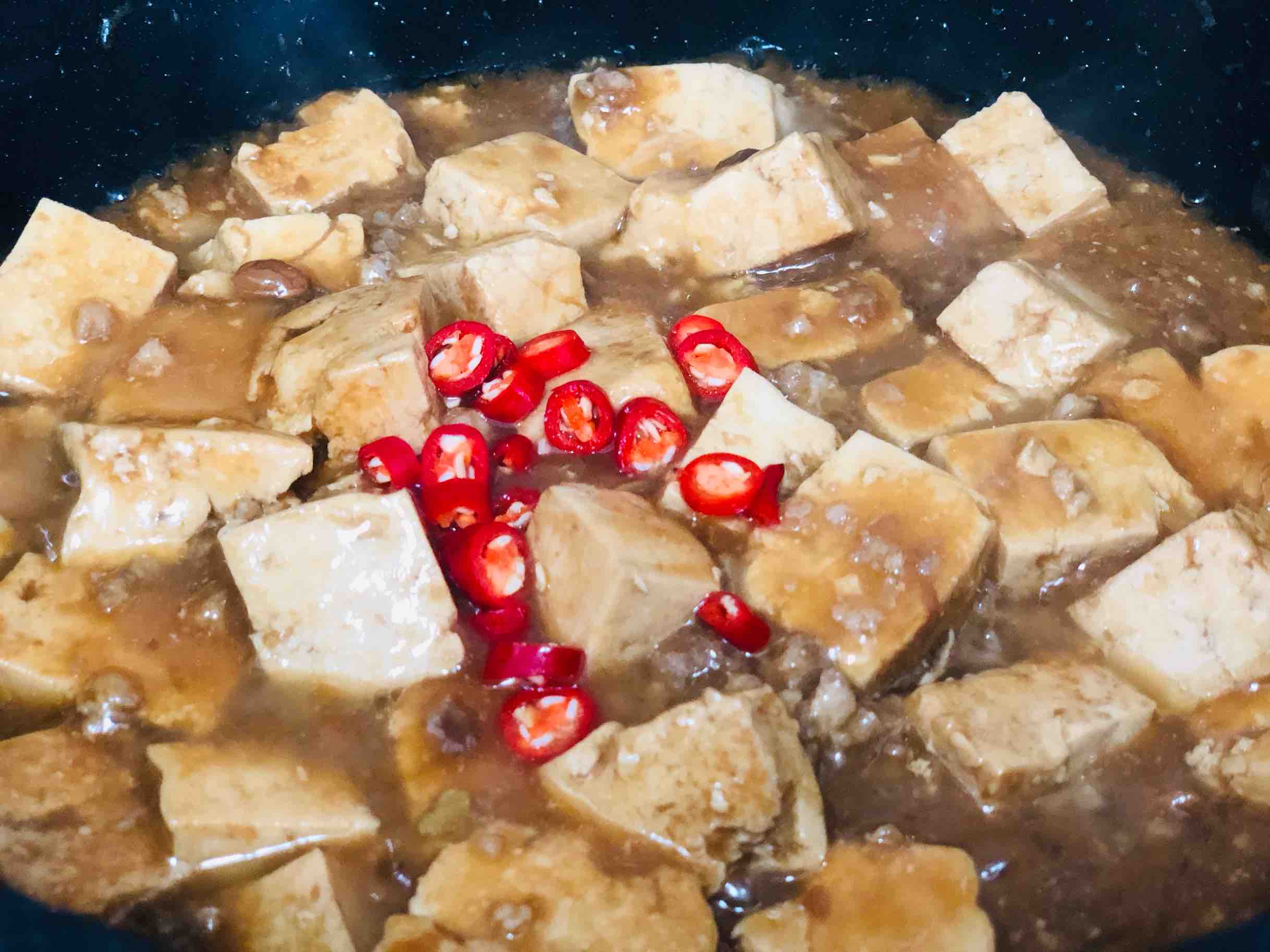 Homemade Tofu with Soy Sauce recipe