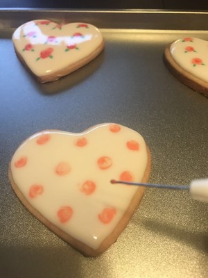 Romantic Valentine's Day Love Cookies recipe