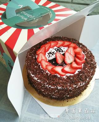 【shanghai】strawberry Black Forest Birthday Cake recipe