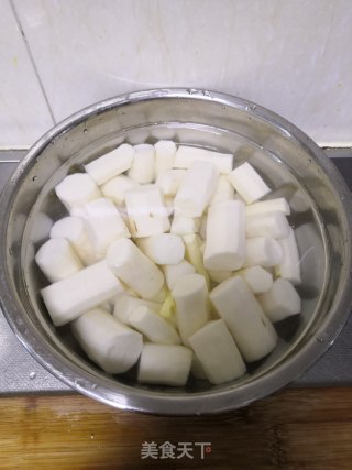 Stewed Pig's Feet with Yam recipe