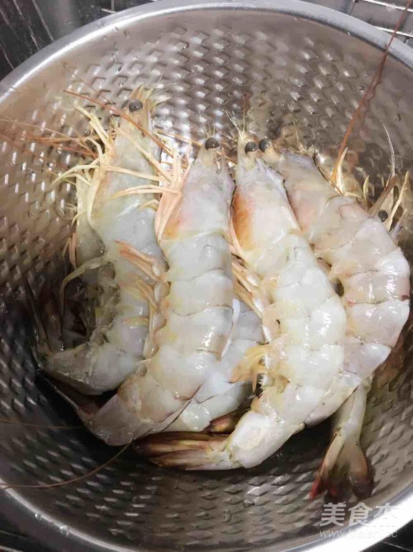 Braised Prawns in Oyster Sauce recipe