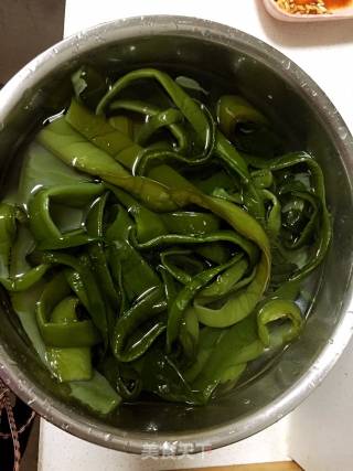 Cold Wakame (sea Wakame) recipe