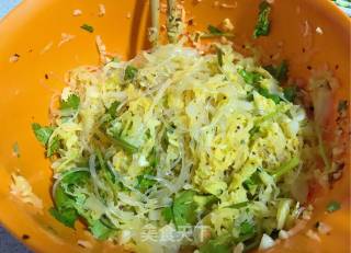 Cabbage Shredded Vermicelli recipe