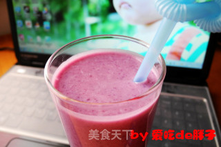 Purple Sweet Potato Milkshake recipe