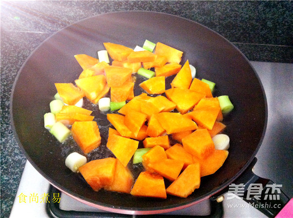 Roasted Pumpkin with Shacha Sauce recipe