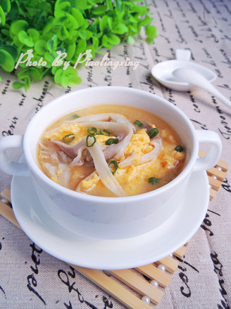 Mushroom and Egg Soup