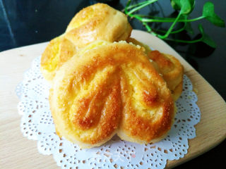 Heart Shaped Coconut Bread recipe