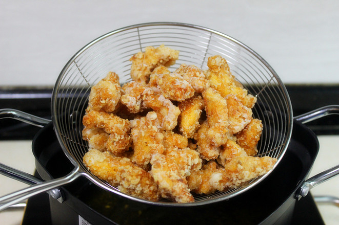 Spicy Fried Chicken Nuggets recipe