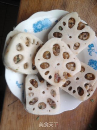 Chicken and Mushroom Lotus Root recipe