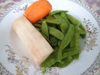 Small Stir-fried Three-color recipe