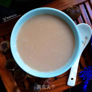 Chestnut and Red Bean Soup recipe