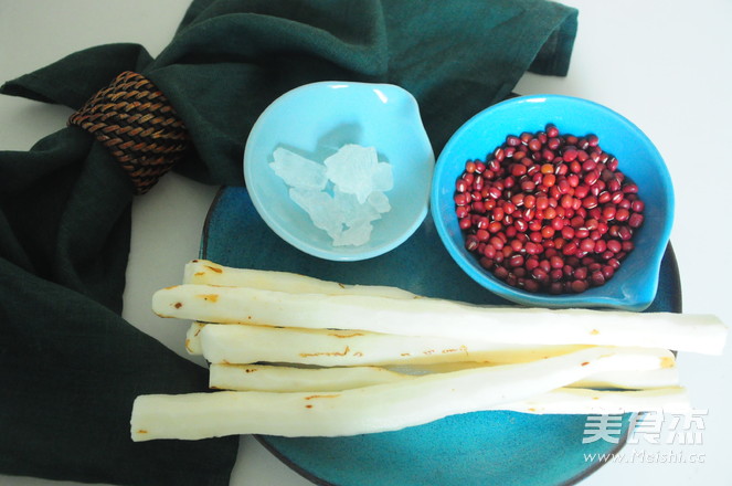 Red Bean Soup with Yam Balls recipe